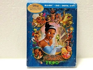 BRAND NEW Sealed BLU-RAY DISNEY Steelbook/Metalpak - THE PRINCESS AND THE FROG - Picture 1 of 3
