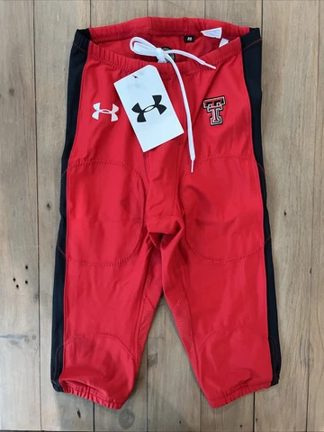Under Armour Texas Tech Raiders Team Conquer Football Game Pant Men's L UF037PM Cover