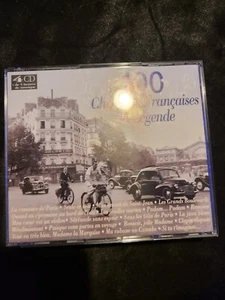 100 Chansons Francaises de Legende - Audio CD b19 - Picture 1 of 11