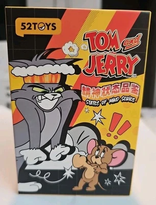 Figuras coleccionables 52TOYS BLINDBOX TOM y JERRY: States of Mind Series caja ciega Foto 1 de 4