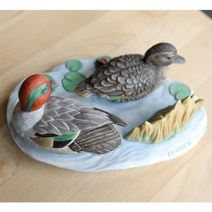 Figura Colección Pato Bart Jerner Natures Treasures Multicolor 1988 6" Decoración - Imagen 1 de 9