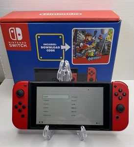 Super Mario Odyssey Nintendo Switch Bundle (No Game Code) VGC *FREE POSTAGE - Picture 1 of 10