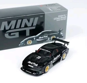 Mini GT 1:64 MAZDA RX-7 Liberty Walk Black LB-Super Silhouette MGT00785 JDM New - Picture 1 of 6