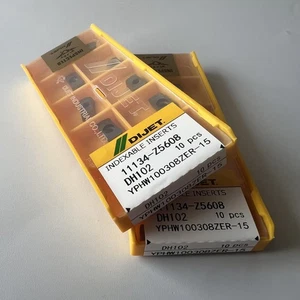 YPHW100308ZER-15 DH102 / Industrial Wendeschneidplatten Hartmetall 10 Stück - Bild 1 von 5
