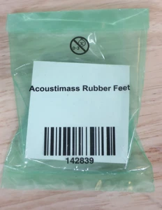 Bonito Altavoz Bose Acoustimass Original Usado Nuevo de Lote Antiguo Pies de Goma 142839 Nuevo Sellado EE. UU. - Imagen 1 de 2