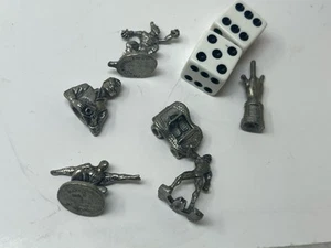 Set 6 Monopoly Spider Man Spider Token 2002 Marvel Comics + Dice - Picture 1 of 3