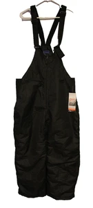 Sportcaster Damen-Latzhose Größe 12 schwarz isoliert Winter Ski Schnee NEU - Bild 1 von 2