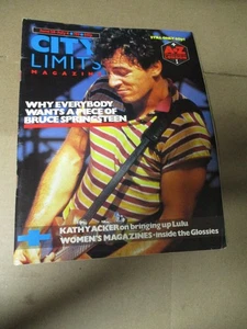 CITY LIMITS Magazine June 1985  Cover: Bruce Springsteen  London  A971 PB - Picture 1 of 6