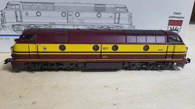 Märklin H0 83468 - Diesellokomotive Serie 1801 / CFL   Delta - Digital - OVP - Bild 1 von 4