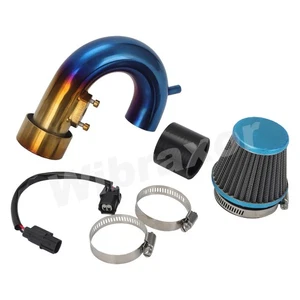 NEW For 2022-2025 Honda Grom RR & Monkey 5 Speed Short Ram Air Filter Intake Kit - Picture 1 of 9