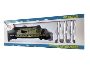 Rock Island Hobby 032180 HO U.S. Army Missle Launch Car with Missles - Bild 1 von 1