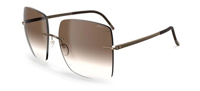 Gafas de sol Silhouette CADAQUES 8191 DORADO/MARRÓN CLÁSICO DEGRADADO talla única para mujer Foto 1 de 3