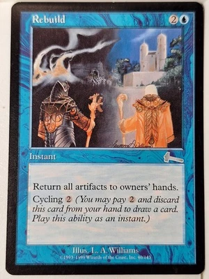 Rebuild - Urza's Legacy - Magic the Gathering MTG Nice! - Image 1 of 3