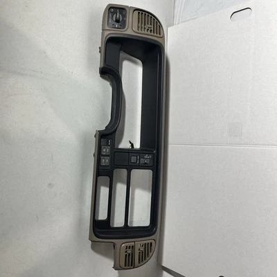 95-99 CHEVY GMC SILVERADO C/K bisel de tablero cuadro de instrumentos medidor Speedo bronceado Foto 1 de 4