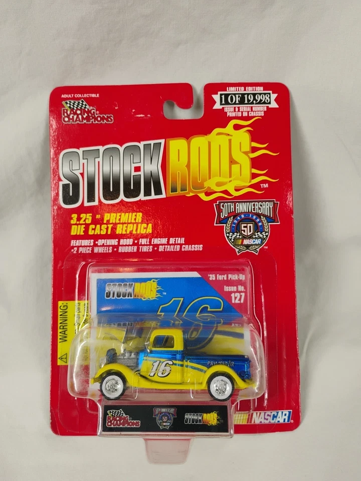 Stock Rods #127 Ted Musgrave '35 Ford Pickup #16 Prime Star Truck Nascar - Image 1 of 3