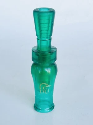 De colección Ducks Unlimited Southern Duck Clear Green Duck Call Foto 1 de 4