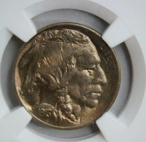 1913 Type I Buffalo Nickel - NGC MS 64 - Beautiful Coin!! - Picture 1 of 4
