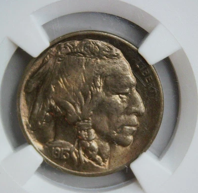 1913 Type I Buffalo Nickel - NGC MS 64 - Beautiful Coin!! - Image 1 of 4