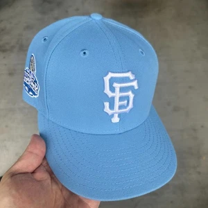 7 1/4 San Francisco Giants New Era 59fifty Patch Hat 2012 World Series Fitted - Picture 1 of 3