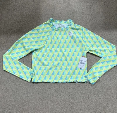 Hurley Geométrico Niñas Erupciones Protector Natación FPS 50 Niñas XL Foto 1 de 3