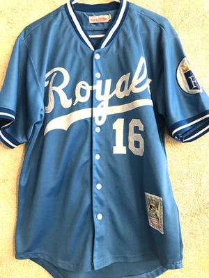 Bo Jackson Kansas City Royals SZ48 XLG Mitchell & Ness Jersey Cooperstown - Image 1 of 4
