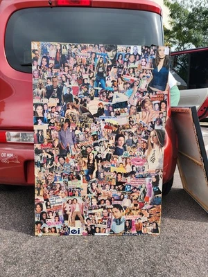 GIANT COLLAGE ART UNIQUE Y2K HIGHSCHOOL 2010 2000 1990 1980 1970 MN Nostalgia  - Image 1 of 4