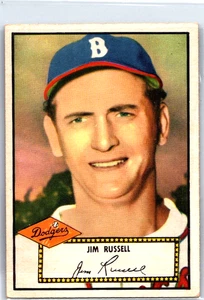 1952 Topps - Jim Russell #51 Red Back - Picture 1 of 2