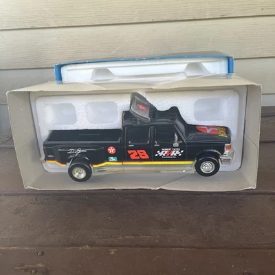 Vintage 1995 Dale Jarrett Texaco Havoline 1:24 Dually Bank Metal Die Cast NIB - Image 1 of 4