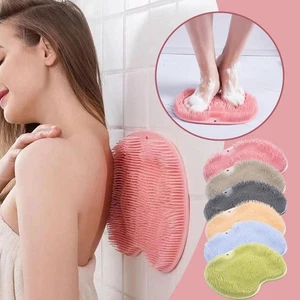 ✨Foot Back Scrubber Exfoliating Silicone Massager Pad Mat Clea Shower Bat🔥DE - Bild 1 von 12