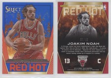 2013-14 Panini Select Red Hot Blue Prizm /49 Joakim Noah #16