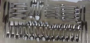 60 pz posate Giappone acciaio inox 7 set servizi completi più servizio ed extra - Foto 1 di 24
