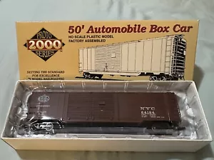 Proto 2000 HO Scale 50’ Steel-Sheathed Automobile Double Door Box Car (NYC) 64184 - Bild 1 von 4