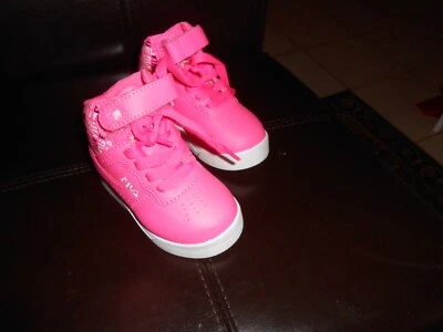 Zapatillas altas rosa Fila para niñas pequeñas talla 5 7FM01298-652 Foto 1 de 4