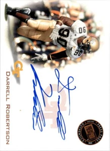 Press Pass 2008 autógrafos bronce #PPSDR2 Darrell Robertson automático - casi nuevo-como nuevo - Imagen 1 de 2