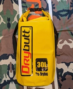 Waterproof 30L Litre Dry Bag Paddleboard Kayak Campin Hikin Drybutt - Picture 1 of 4