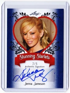 Jenna Jameson 2012 Leaf Pop Century Autograph Card # /5 ! Stunning Starlets Auto - Picture 1 of 2