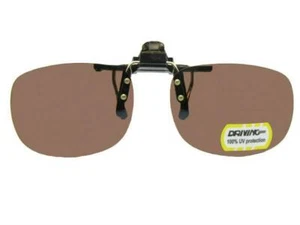 Gafas de sol abatibles con forma rectangular de ámbar no polarizadas - Imagen 1 de 6