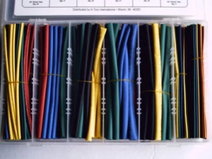 K Tool International KTI07740 235 piezas. Surtido de tubos termorretráctiles para electricidad - Imagen 1 de 3
