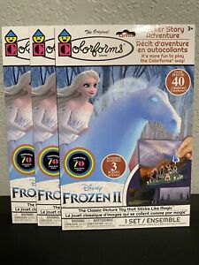 Disney Frozen II Colorforms Sealed 3 Scenes Elsa Olaf Kristoff Anna Christmas