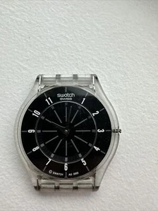 Swatch Watch thin black mens AG 2005 - Picture 1 of 5