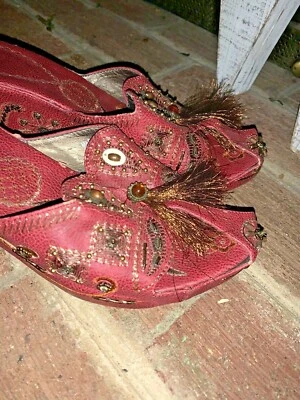 818 Fashion IRREGULAR CHOICE Persian Rug Feather Pumps High Heels Sz 10 ❤️tw11j - Image 1 of 4