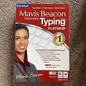 Mavis Beacon Teaches Typing. Platinum. Vers 20