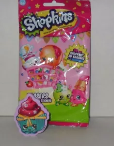 2016 SHOPKINS 2D ERASER SINGLE PATTY CAKE ONCE YOU SHOP...YOU CAN'T STOP - Picture 1 of 1
