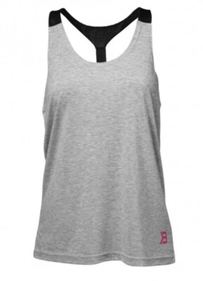 Camiseta sin mangas Better Bodies ajuste holgado espalda en T espalda deportiva gris melange M nueva con etiquetas Foto 1 de 2