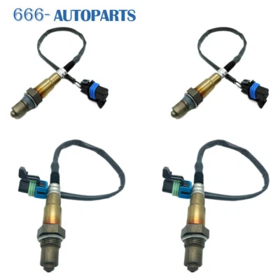 Sensor de oxígeno O2 4 piezas para Chevrolet Camaro 2010-2011 3,6 L manual delantero + trasero Foto 1 de 4