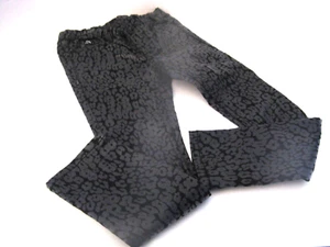 JORDACHE Girls Sz XSmall (4-5) Black Shinny Skinny Jeans Leggings - Picture 1 of 6