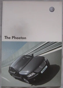 May 2003 Volkswagen Phaeton Brochure Issue 1 Pub.No. PVW147PHAR - Picture 1 of 4