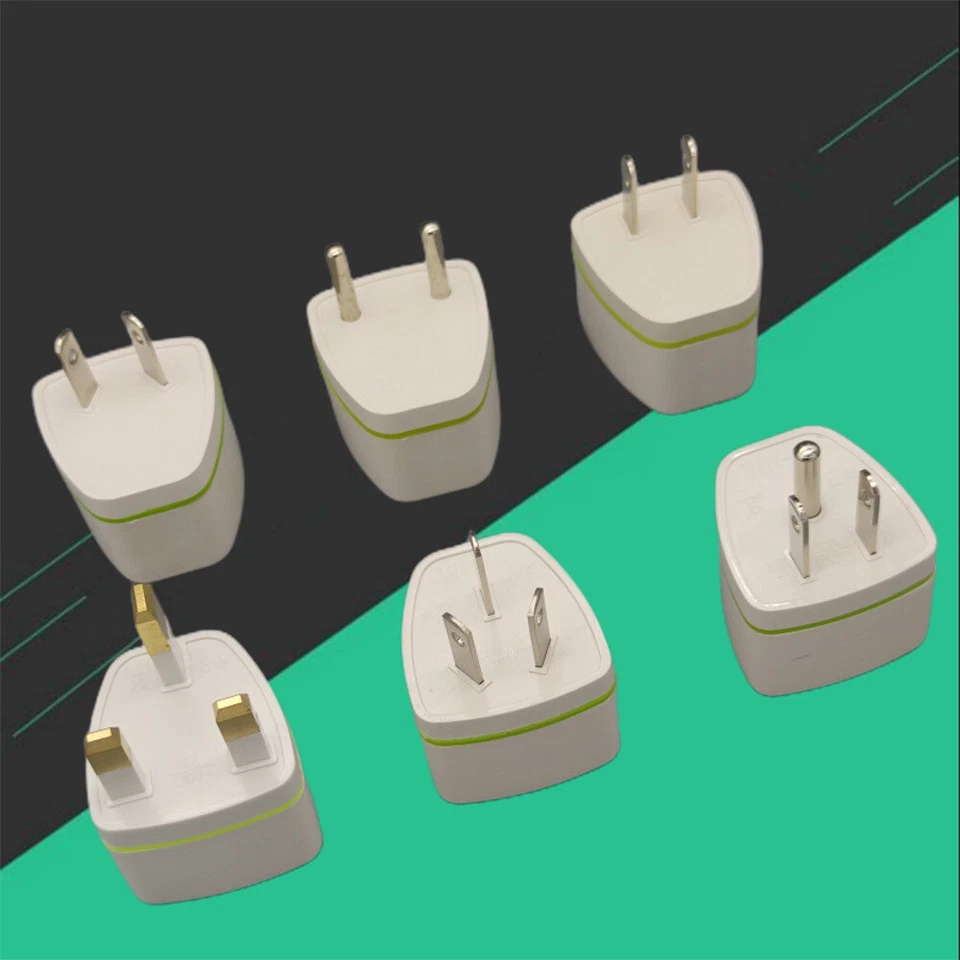 1 PIEZA Enchufe de CA de Viaje Universal UE AU UK a Canadá Adaptador Convertidor Foto 1 de 1