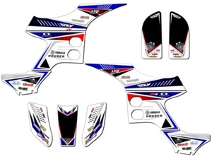 1993-2005 TRX 90 SURGE White/blue Senge Graphics Kit Compatible with Honda - Picture 1 of 7