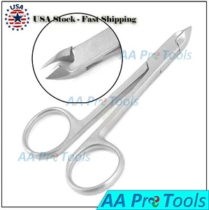 Scissor Nipper NAIL CUTICLE NIPPER  PROFESSIONAL STAINLESS STEEL - Picture 1 of 3